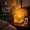 Lume Ripple — Water Ripple Ambient Lamp